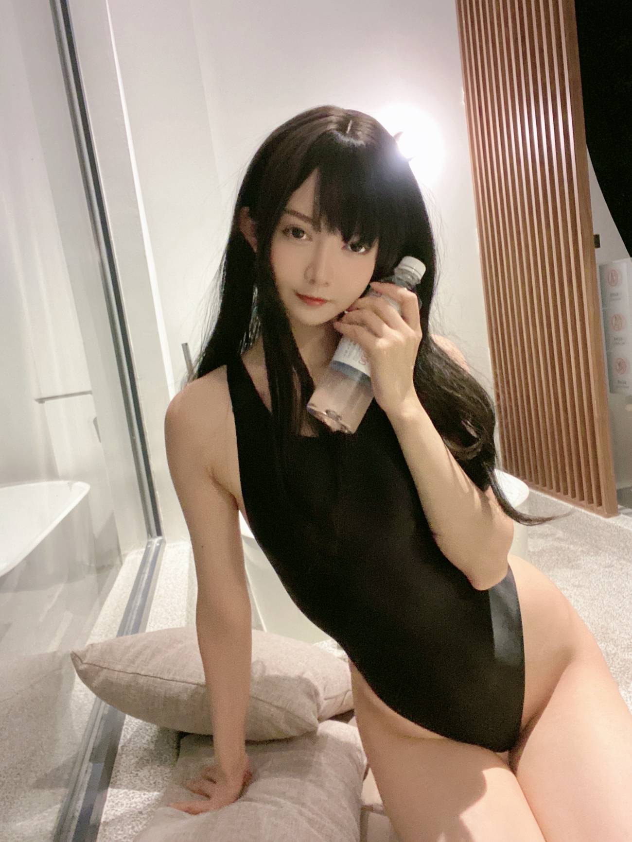 图片[44]-51酱 – 黑红泳装[72P] – 速更版-美库