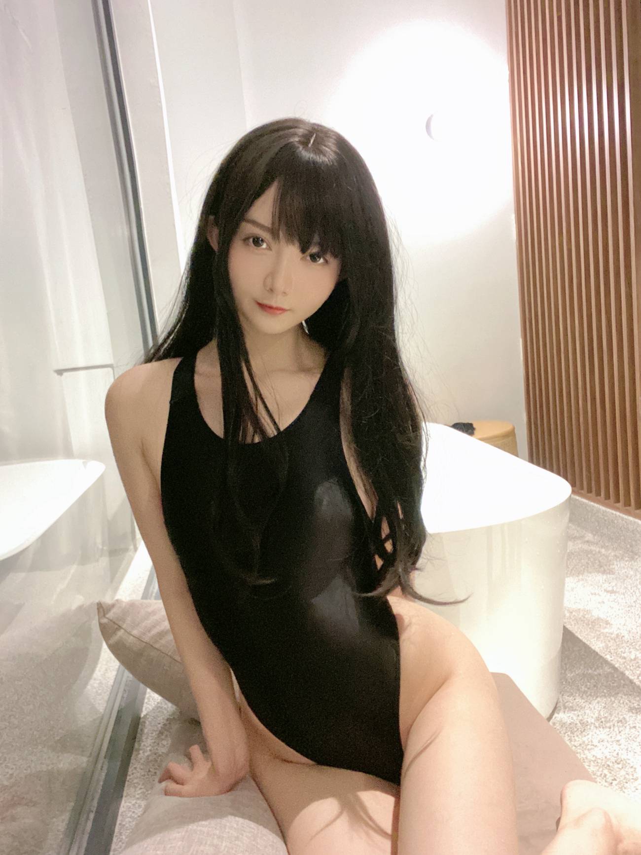 图片[45]-51酱 – 黑红泳装[72P] – 速更版-美库