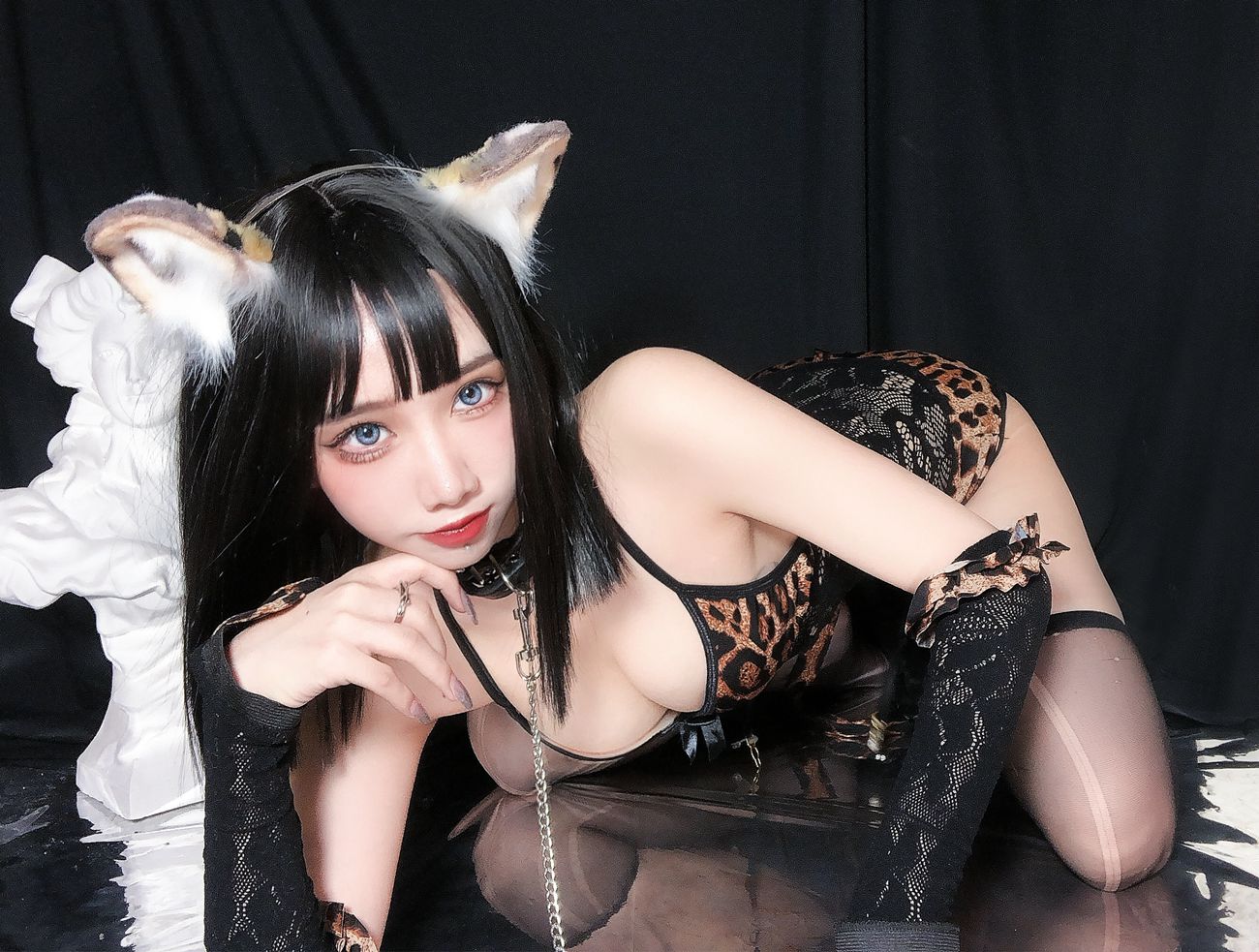 图片[12]-果咩酱w – 豹女妹妹[25P] – 速更版-美库