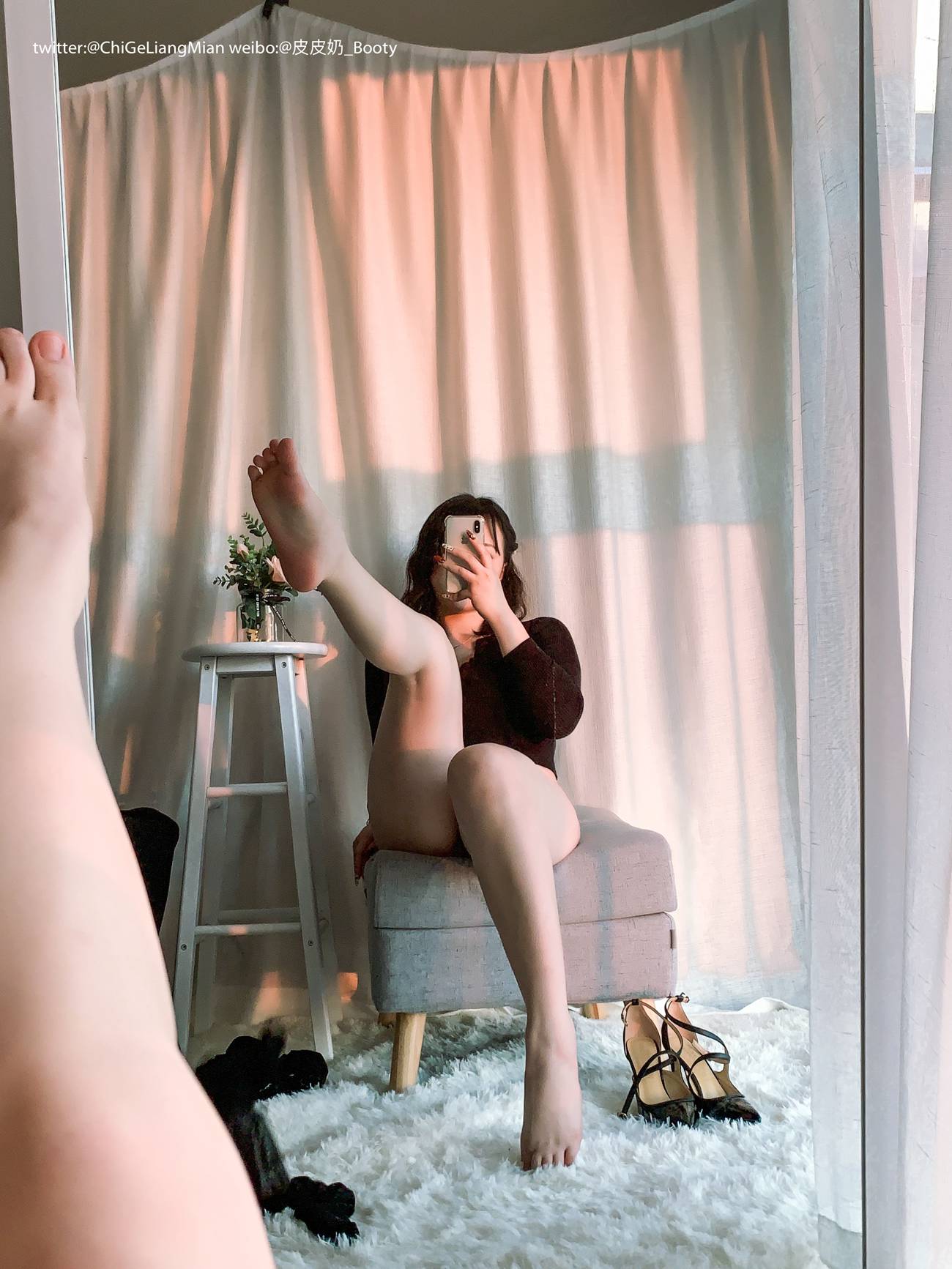 图片[119]-皮皮奶可可爱了啦 – 黑色OL[120P] – 速更版-美库