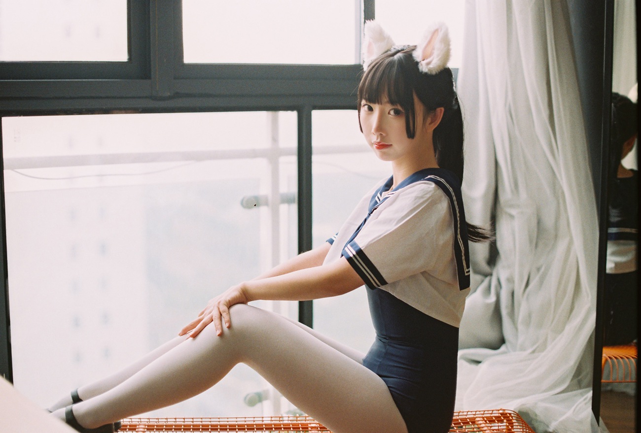 图片[17]-面饼仙儿 – 水手服 死库水[35P] – 速更版-美库