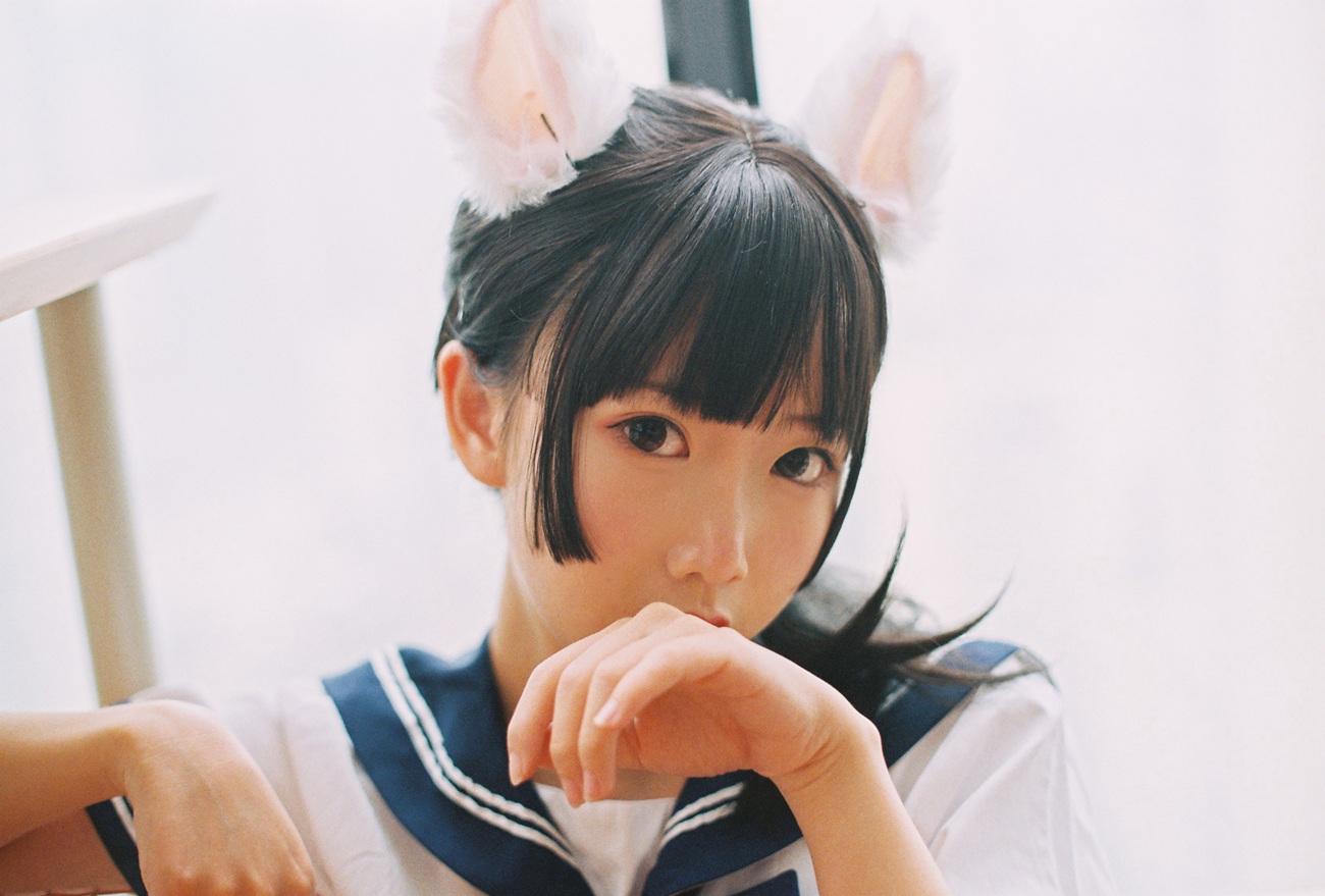 图片[23]-面饼仙儿 – 水手服 死库水[35P] – 速更版-美库