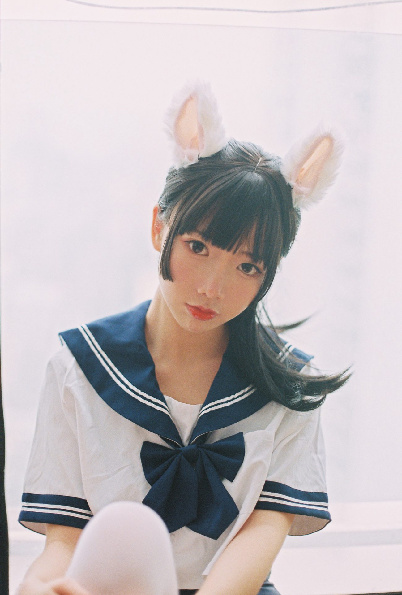 图片[26]-面饼仙儿 – 水手服 死库水[35P] – 速更版-美库