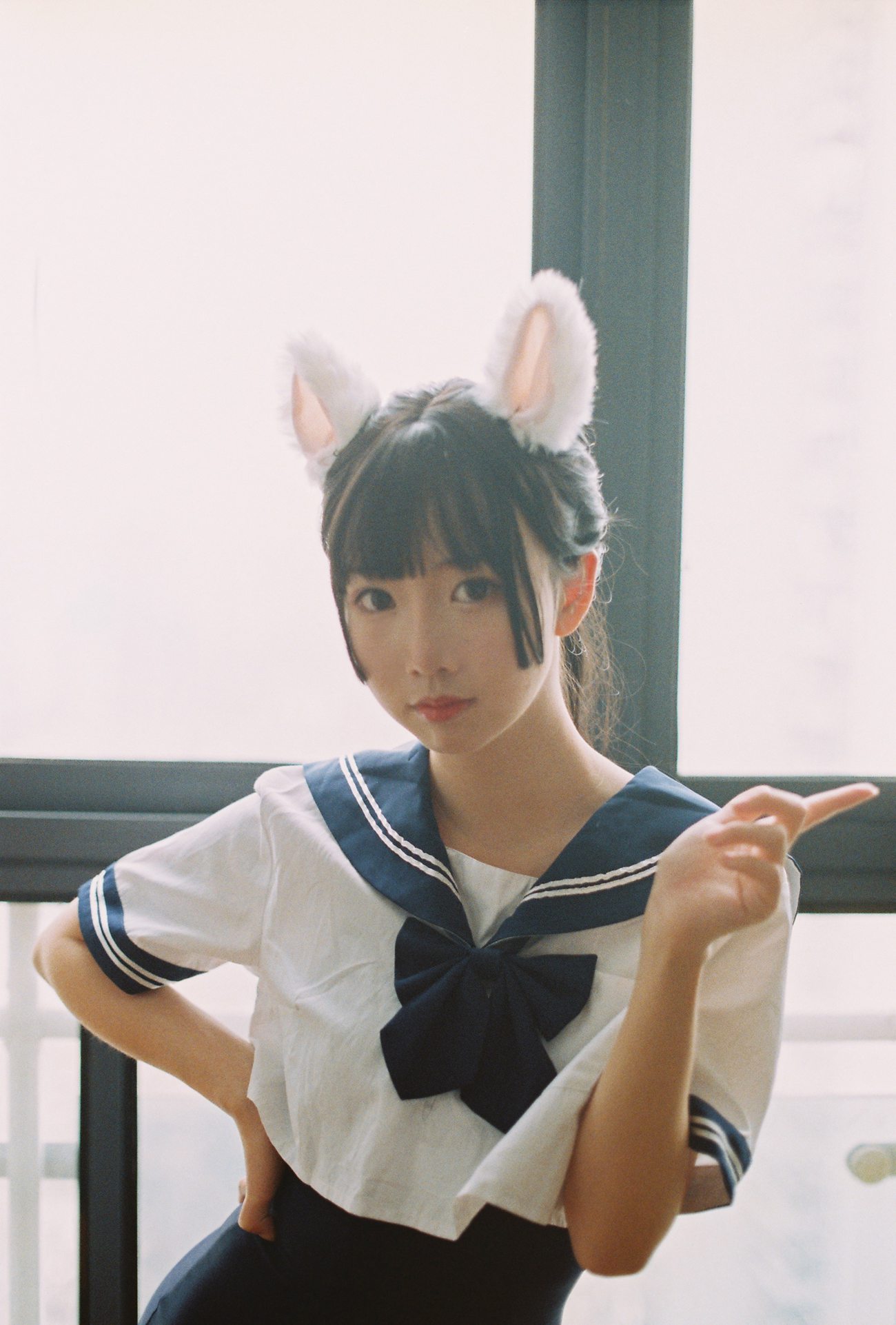 图片[31]-面饼仙儿 – 水手服 死库水[35P] – 速更版-美库