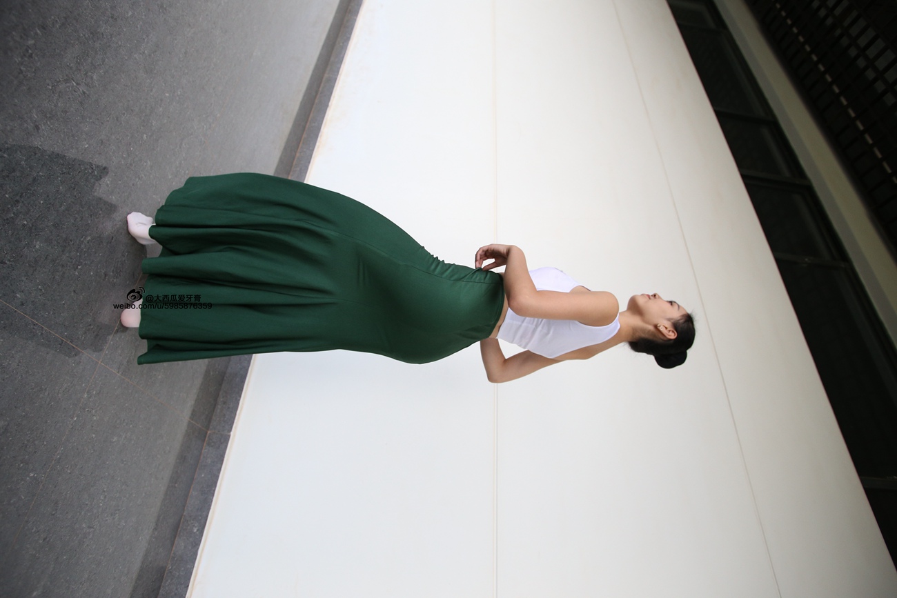 图片[98]-大西瓜爱牙膏-早期作品-W006 舞蹈家1-文君 绿裙 [233P] – 速更版-美库