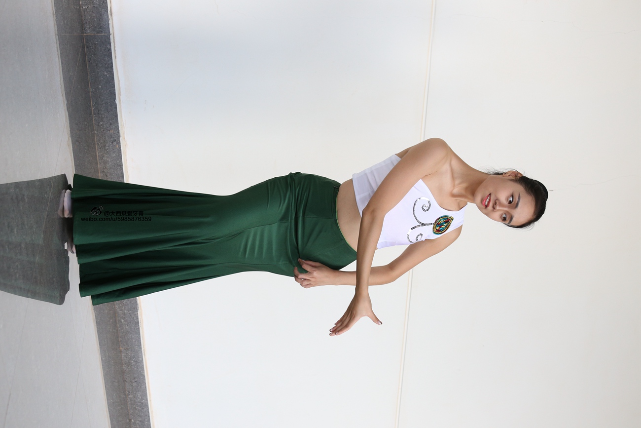 图片[206]-大西瓜爱牙膏-早期作品-W006 舞蹈家1-文君 绿裙 [233P] – 速更版-美库