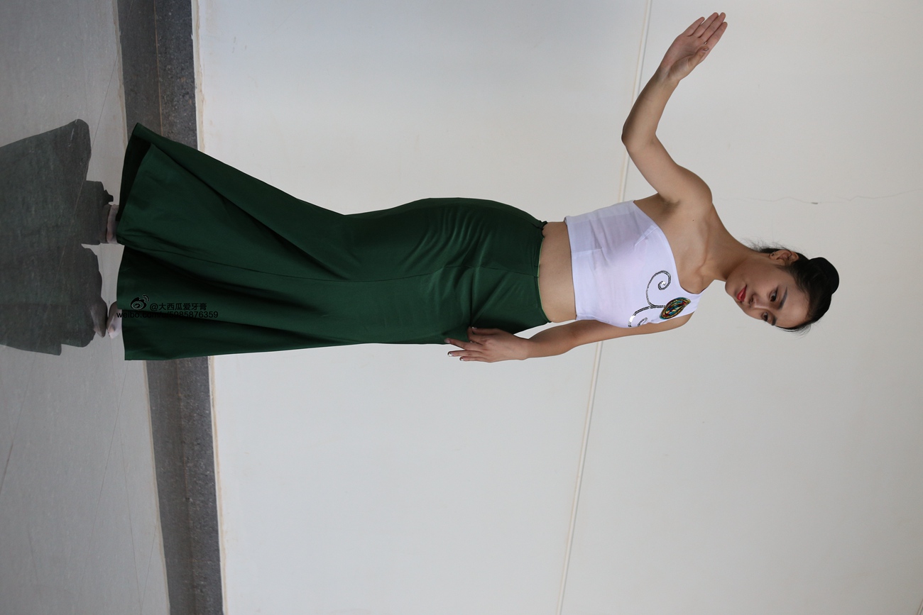 图片[214]-大西瓜爱牙膏-早期作品-W006 舞蹈家1-文君 绿裙 [233P] – 速更版-美库