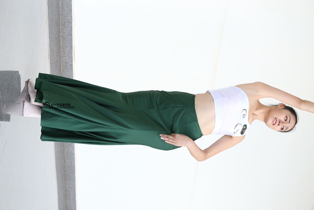 图片[224]-大西瓜爱牙膏-早期作品-W006 舞蹈家1-文君 绿裙 [233P] – 速更版-美库