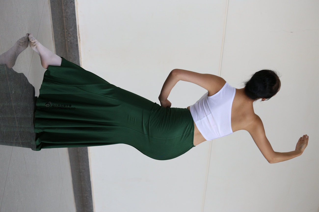 图片[227]-大西瓜爱牙膏-早期作品-W006 舞蹈家1-文君 绿裙 [233P] – 速更版-美库
