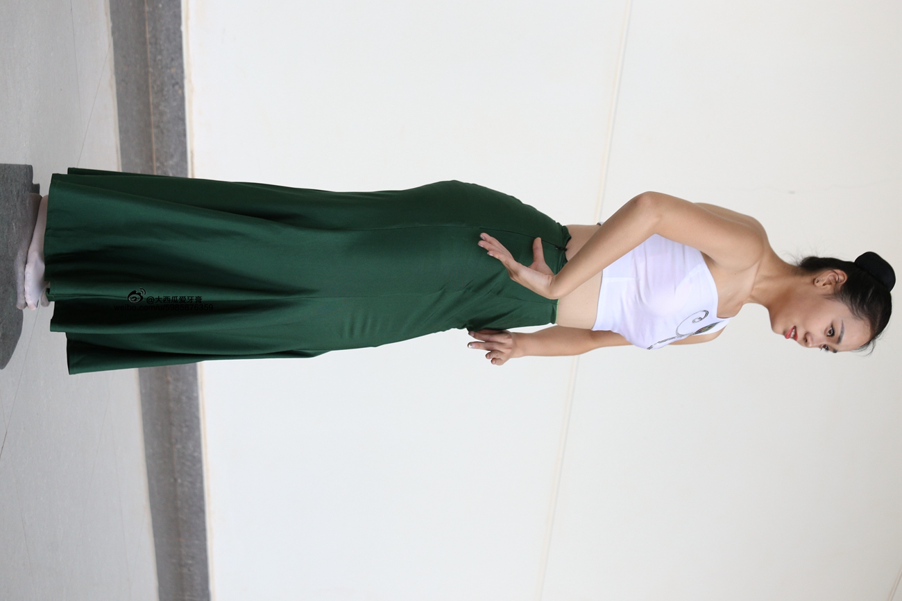 图片[228]-大西瓜爱牙膏-早期作品-W006 舞蹈家1-文君 绿裙 [233P] – 速更版-美库