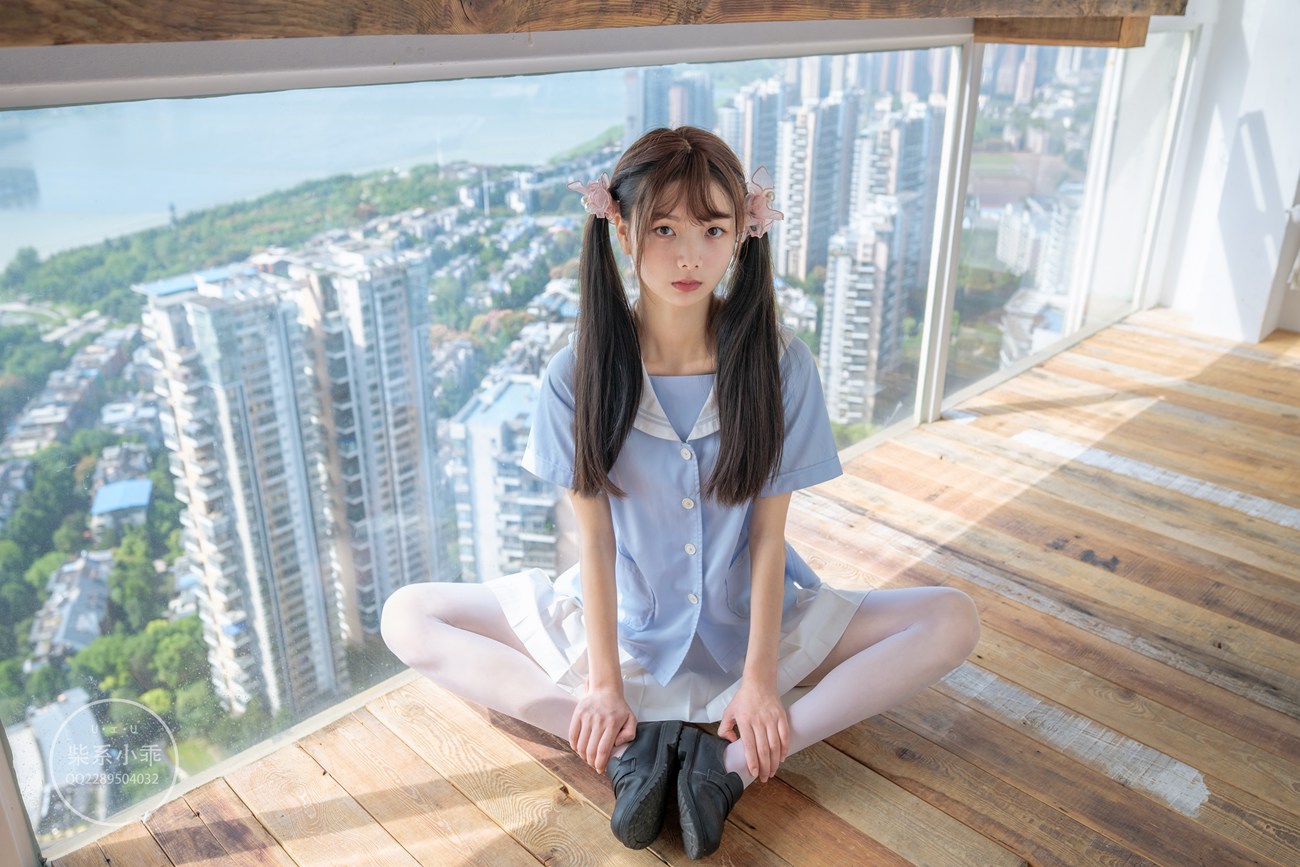 图片[38]-柴系小乖(稚乖画册) – 晴空 白丝双马尾[79P] – 速更版-美库