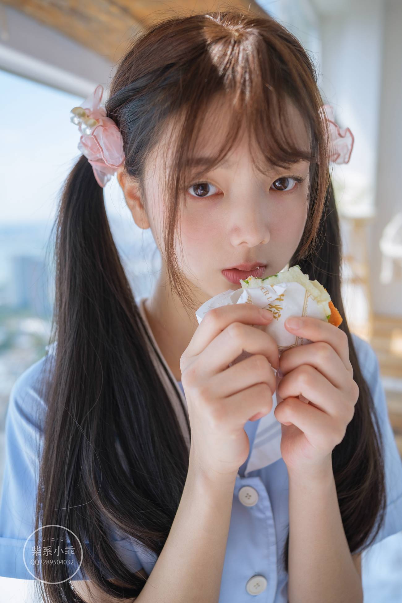 图片[63]-柴系小乖(稚乖画册) – 晴空 白丝双马尾[79P] – 速更版-美库