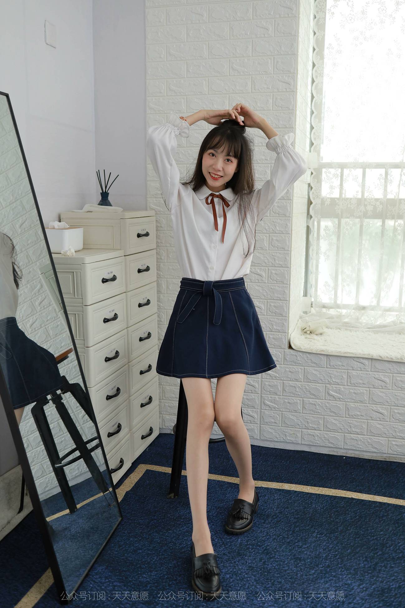 图片[52]-[IESS异思趣向] 耽丝 201022长腿团团的学院风 [97P] – 速更版-美库