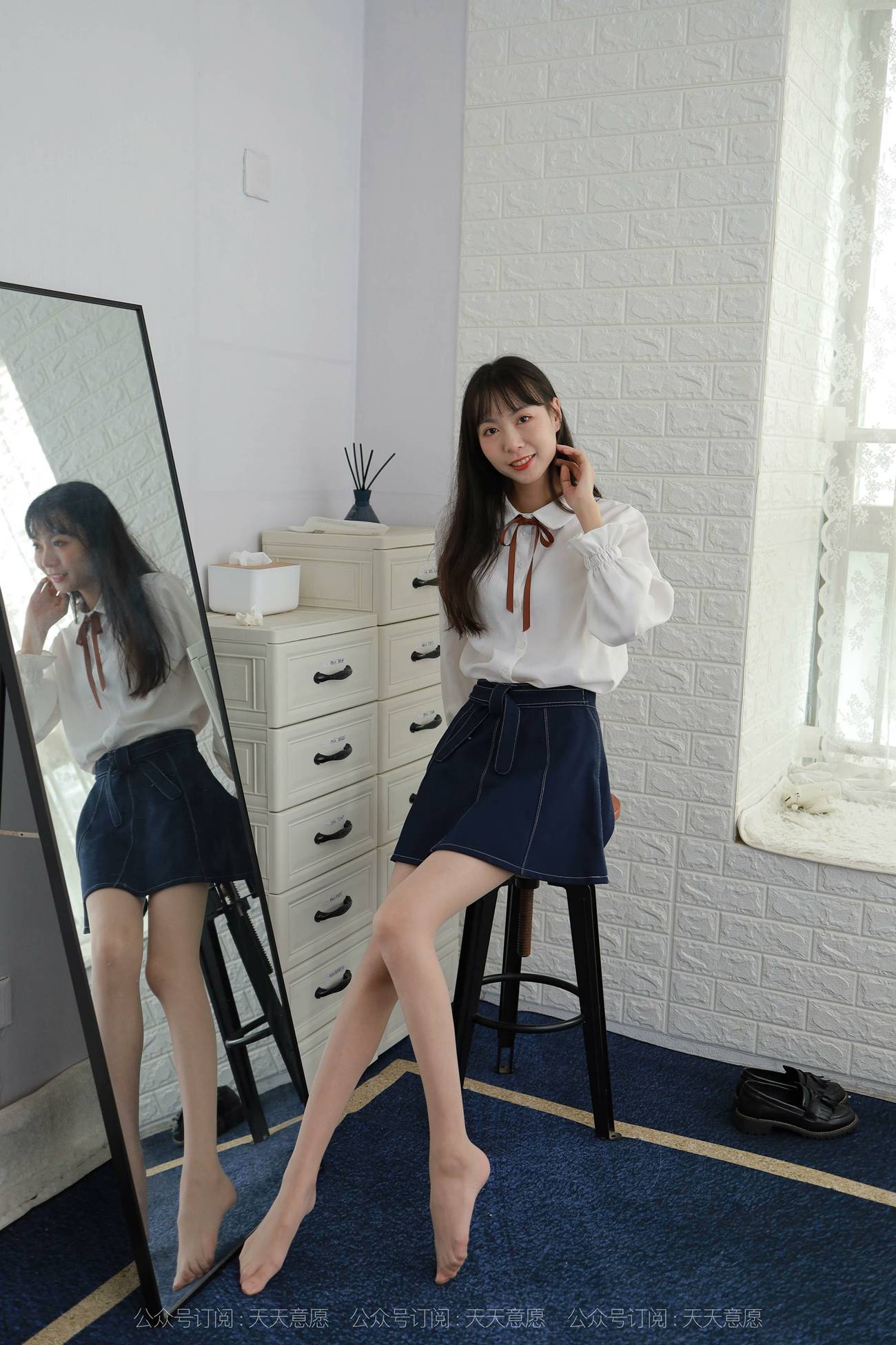 图片[71]-[IESS异思趣向] 耽丝 201022长腿团团的学院风 [97P] – 速更版-美库