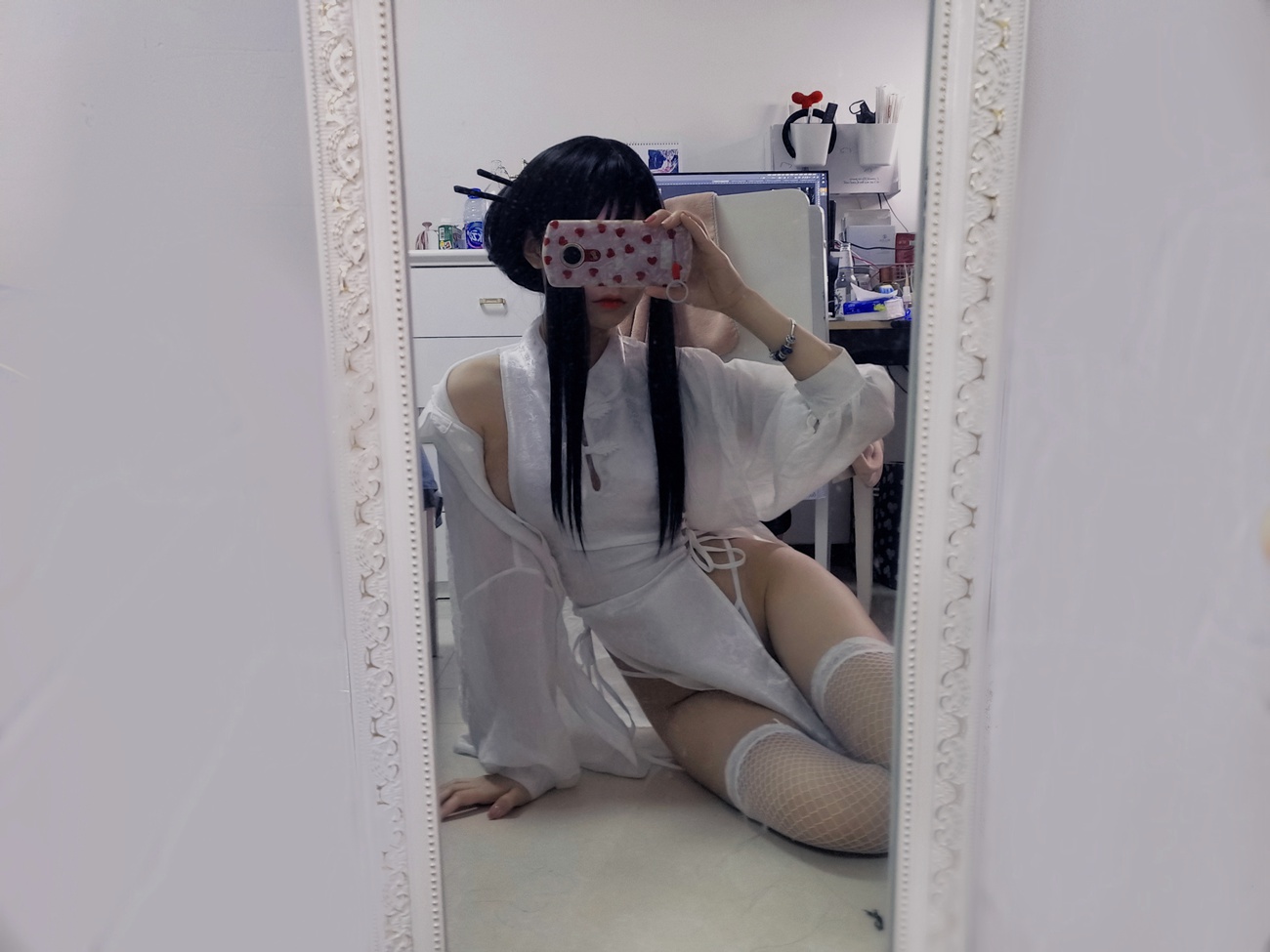 图片[7]-猫君君MaoJun – 绑带旗袍[16P] – 速更版-美库