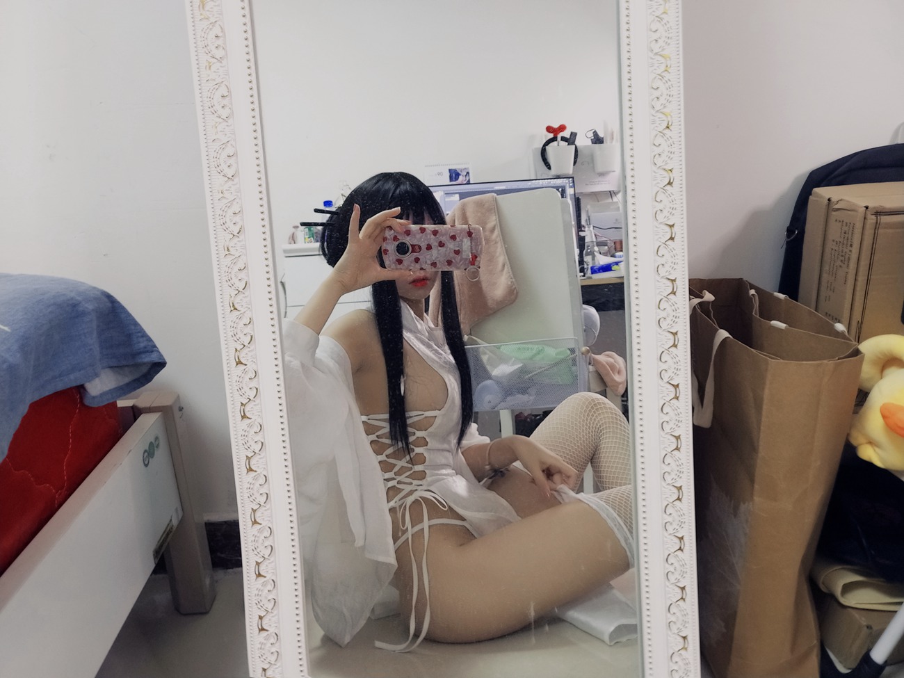 图片[10]-猫君君MaoJun – 绑带旗袍[16P] – 速更版-美库