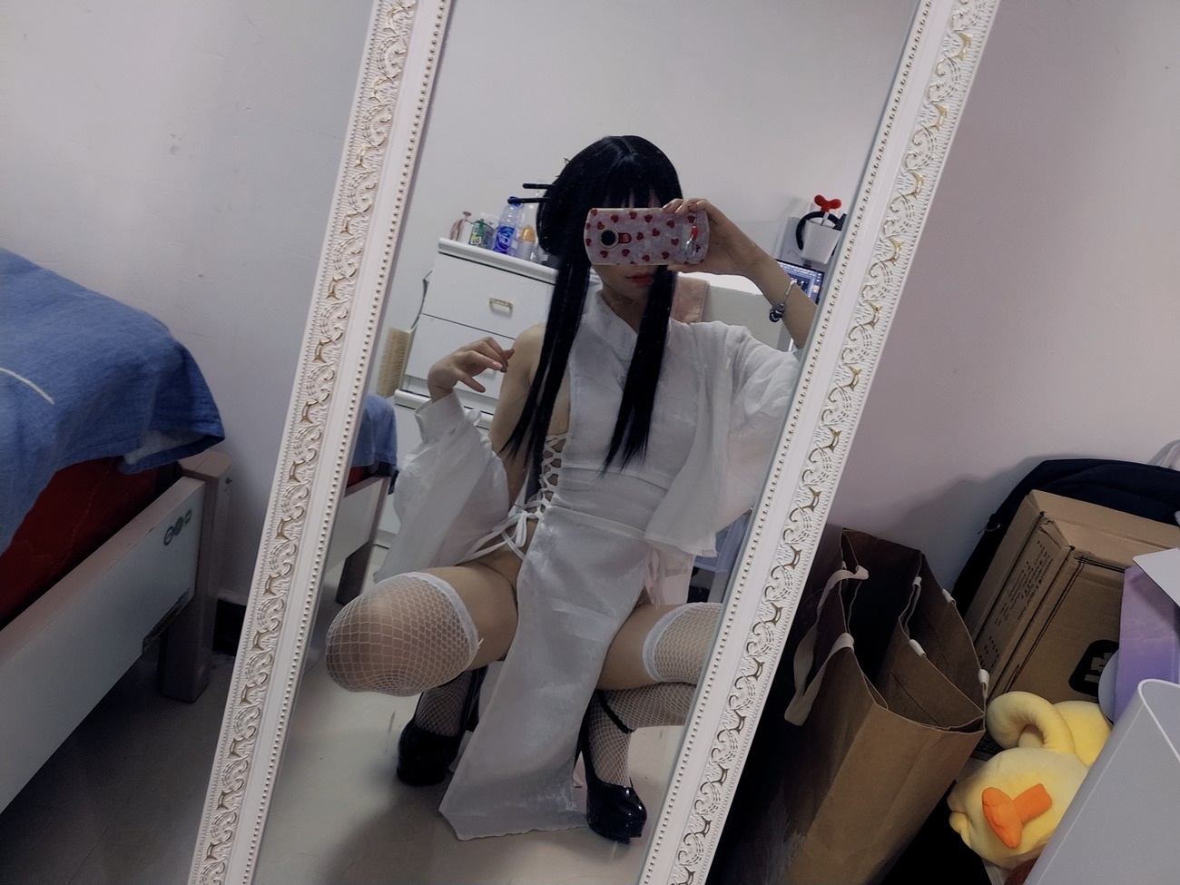 图片[11]-猫君君MaoJun – 绑带旗袍[16P] – 速更版-美库