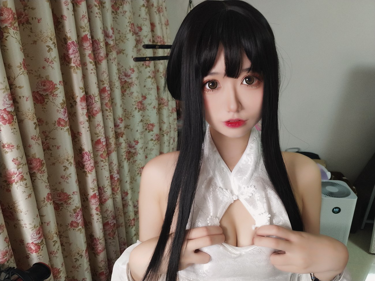 图片[13]-猫君君MaoJun – 绑带旗袍[16P] – 速更版-美库