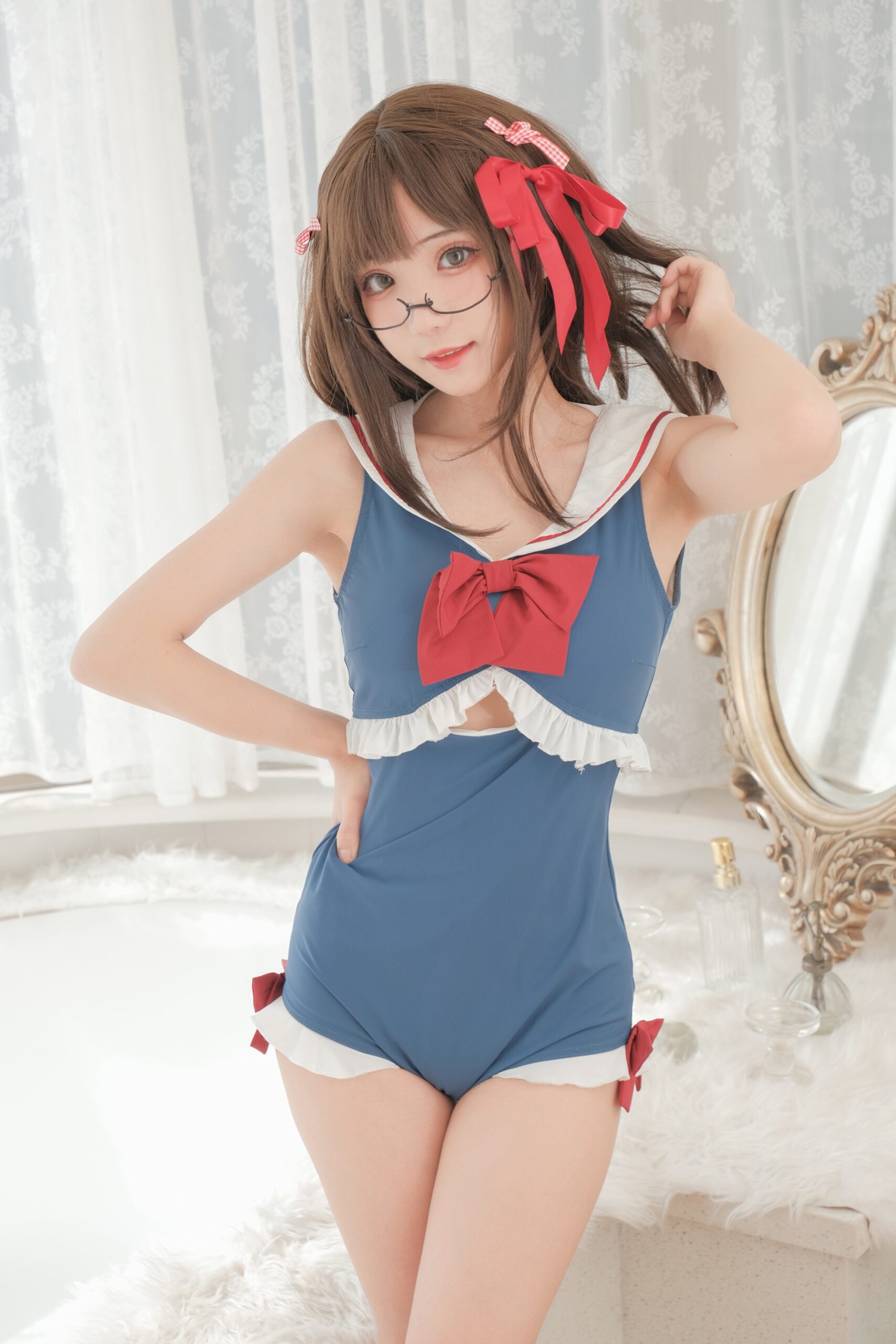 图片[6]-花柒Hana – 白雪姬泳装[26P] – 速更版-美库