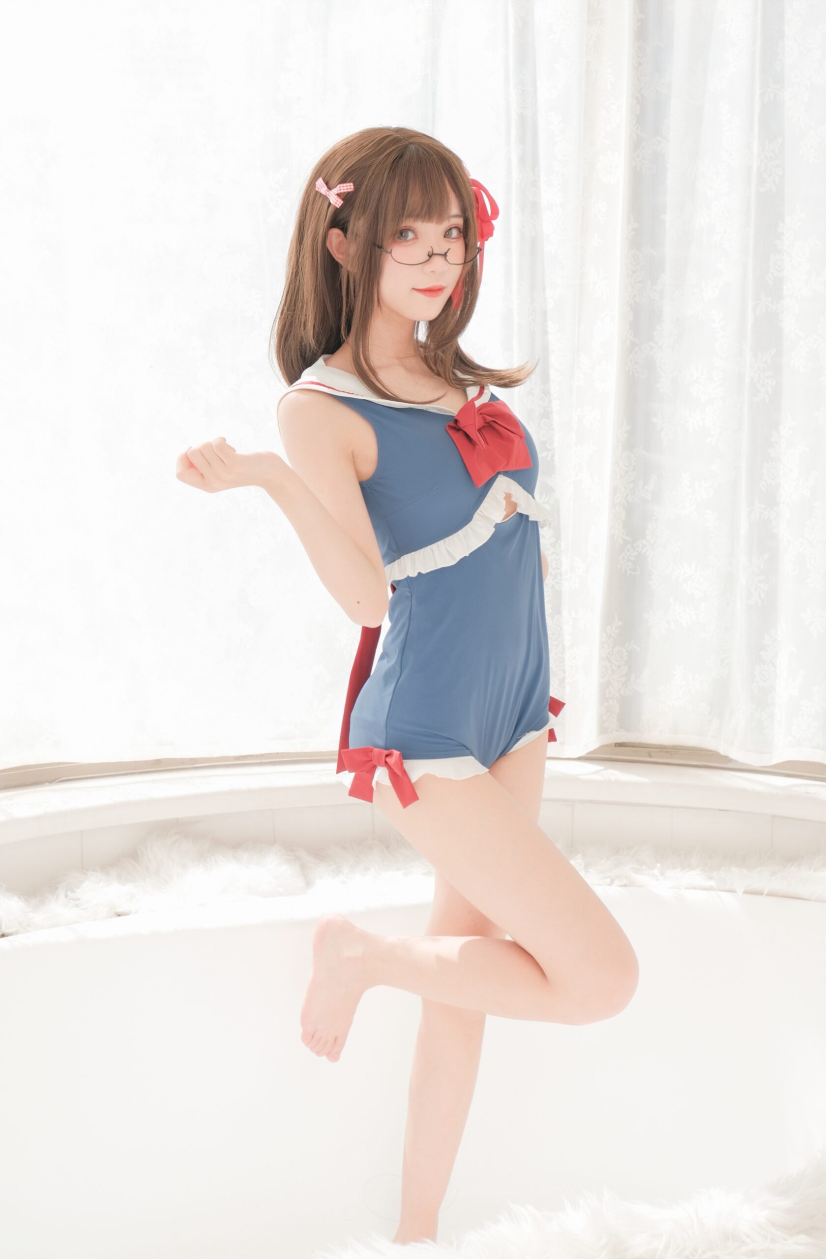 图片[21]-花柒Hana – 白雪姬泳装[26P] – 速更版-美库