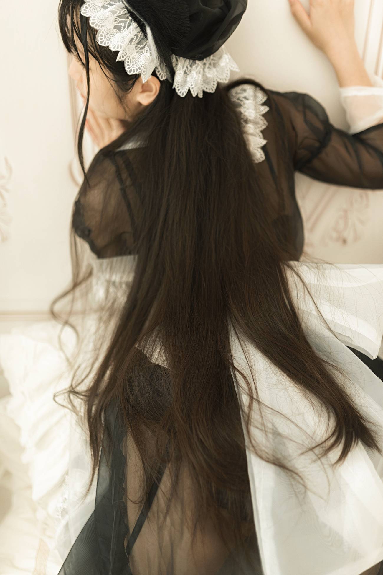 图片[28]-不呆猫 – 透明黑丝女仆[50P] – 速更版-美库