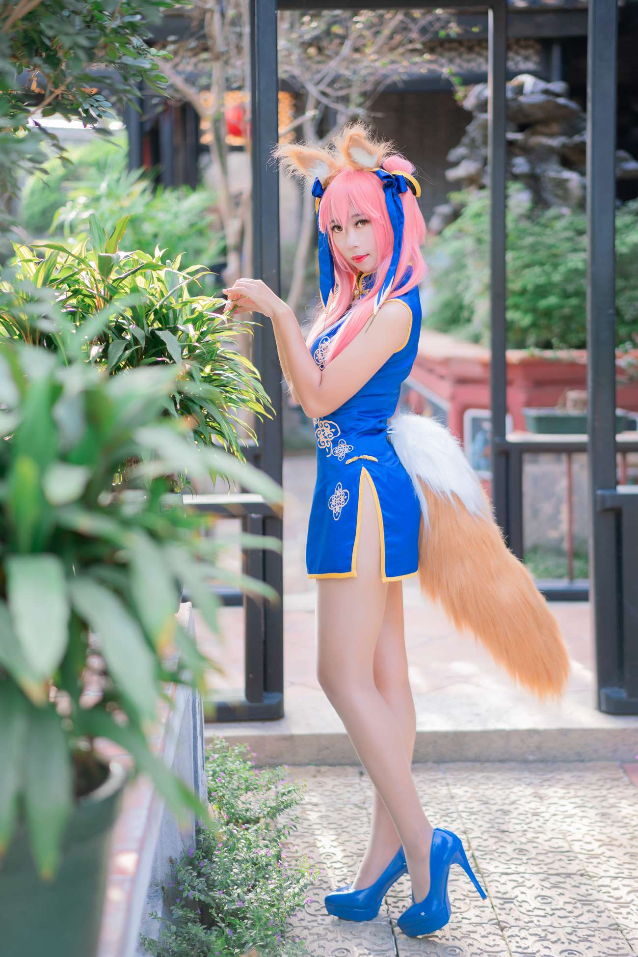 图片[10]-Money冷冷 – 玉藻前旗袍[17P] – 速更版-美库