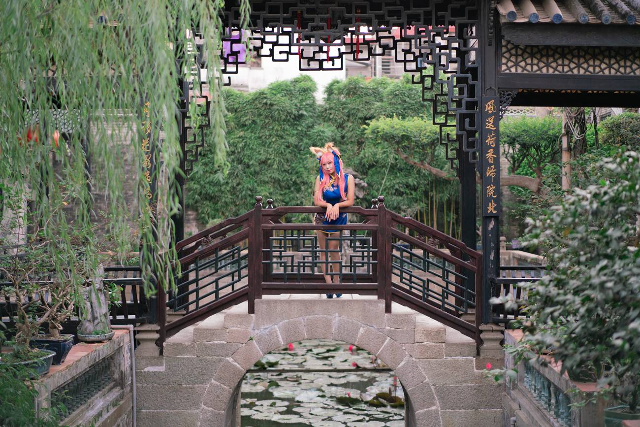 图片[18]-Money冷冷 – 玉藻前旗袍[17P] – 速更版-美库