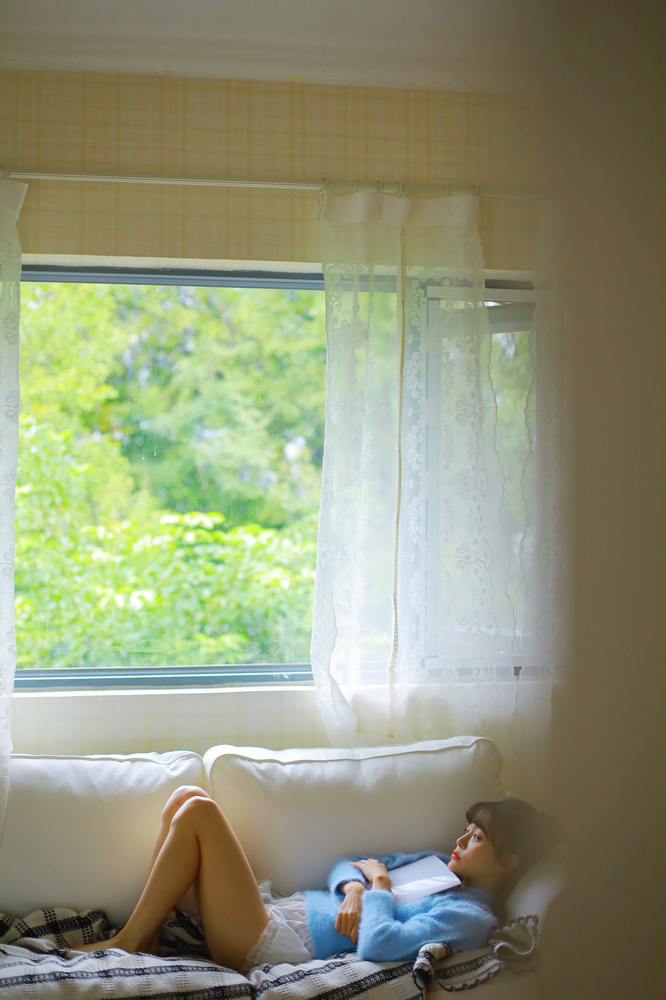 图片[12]-[YITUYU艺图语] 2021.04.13 蓝色毛衣 裸心心 [34P] – 速更版-美库