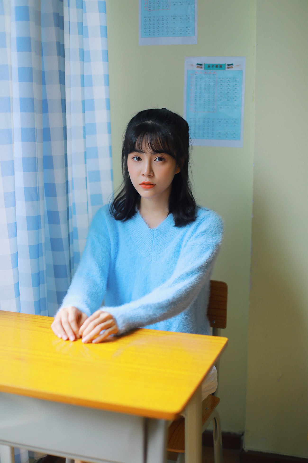 图片[21]-[YITUYU艺图语] 2021.04.13 蓝色毛衣 裸心心 [34P] – 速更版-美库