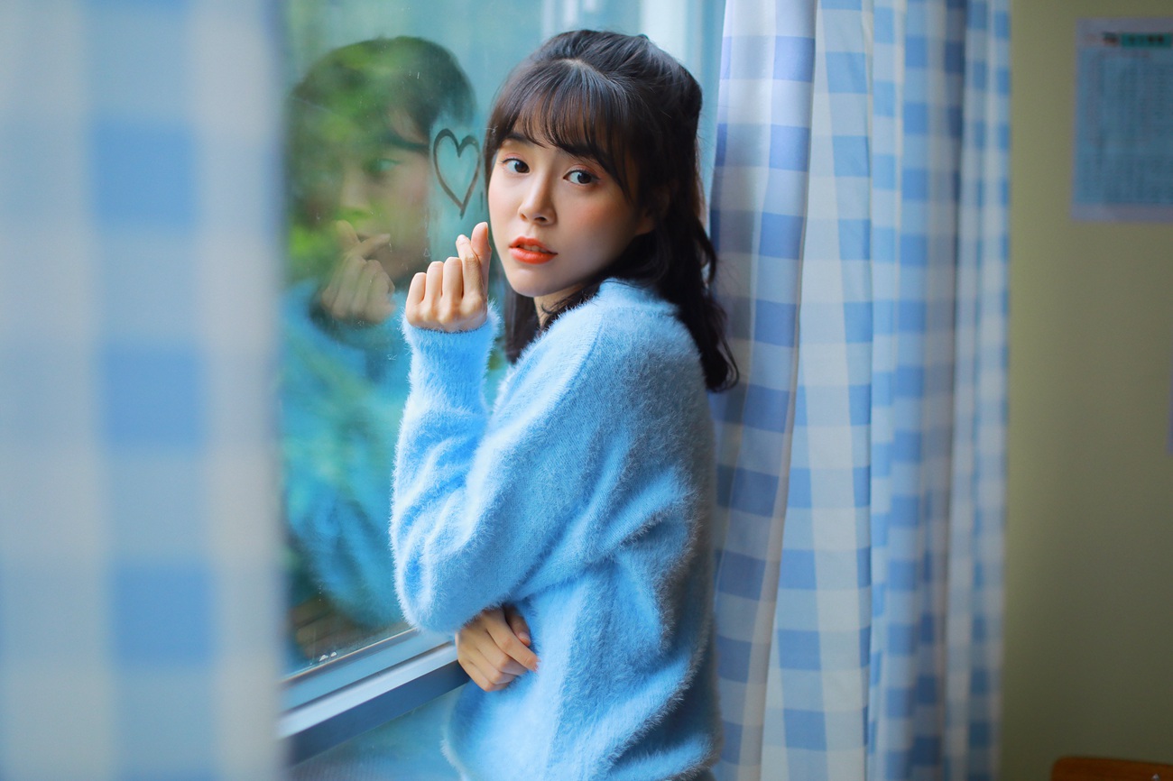 图片[27]-[YITUYU艺图语] 2021.04.13 蓝色毛衣 裸心心 [34P] – 速更版-美库