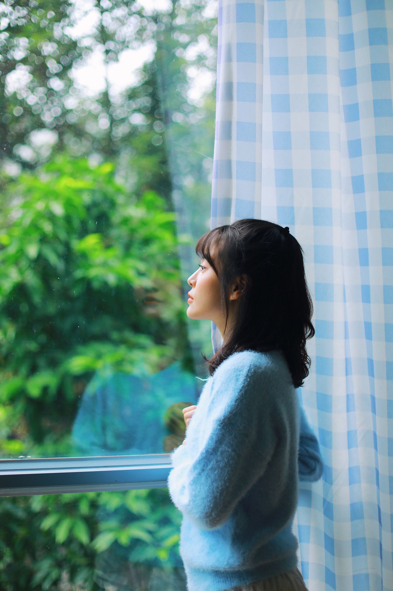 图片[33]-[YITUYU艺图语] 2021.04.13 蓝色毛衣 裸心心 [34P] – 速更版-美库