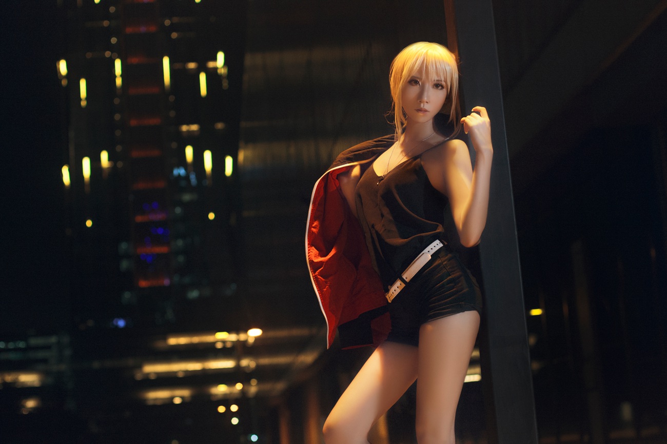 图片[21]-半半子 & 索索sophia – 黑贞2[34P] – 速更版-美库