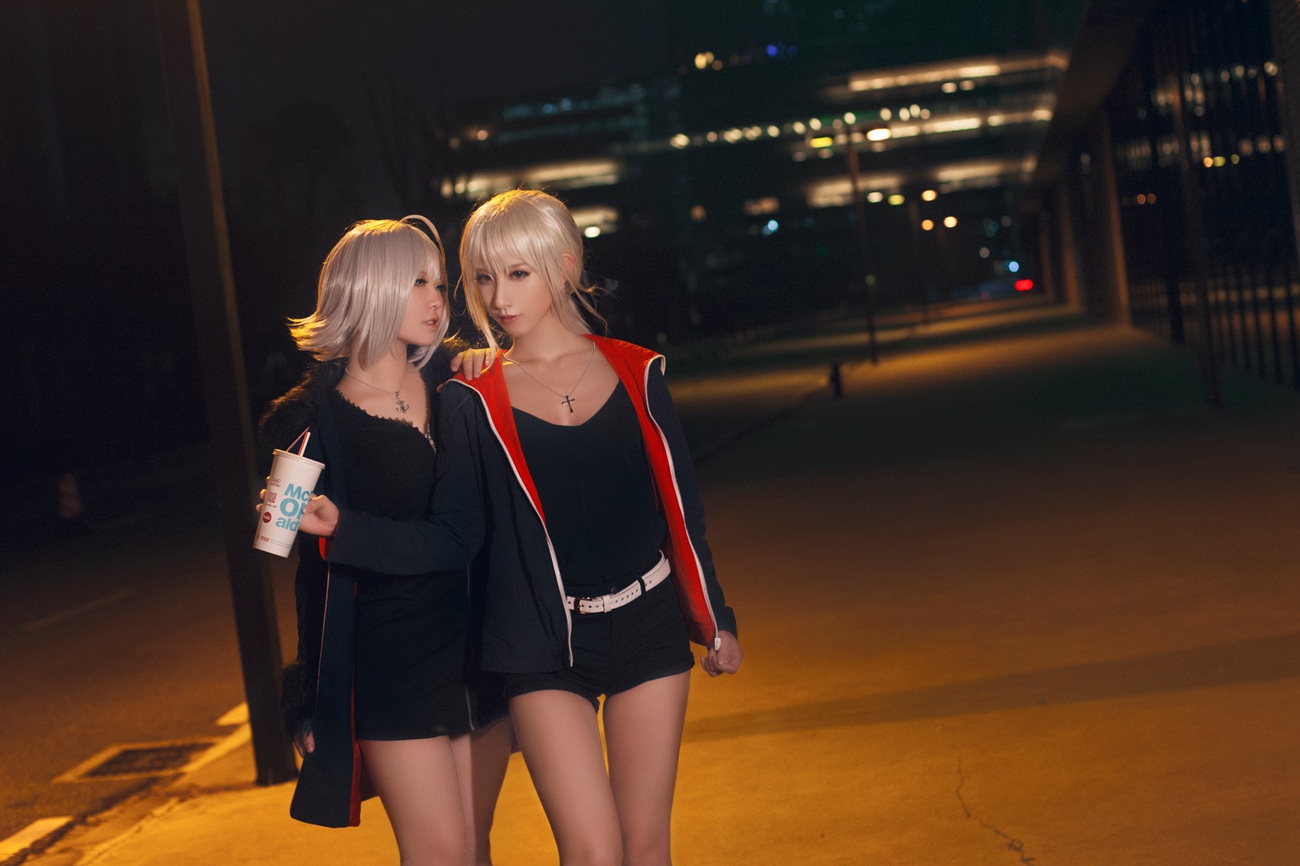 图片[36]-半半子 & 索索sophia – 黑贞2[34P] – 速更版-美库