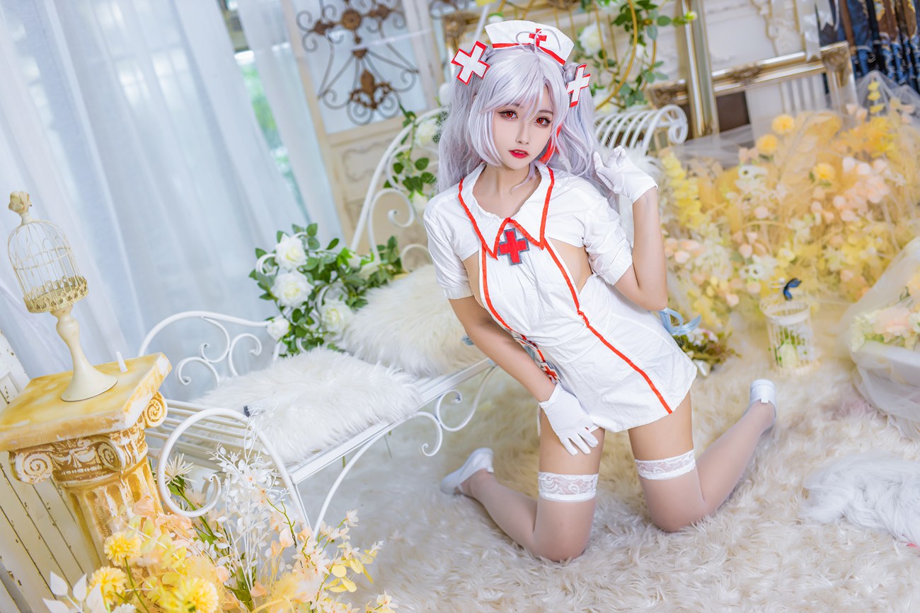 图片[10]-Momoko葵葵 – 欧根之护士[21P] – 速更版-美库