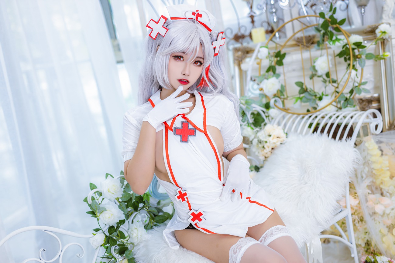 图片[18]-Momoko葵葵 – 欧根之护士[21P] – 速更版-美库