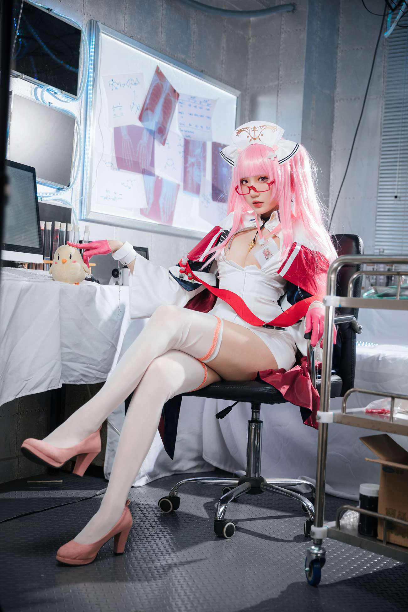 图片[10]-Coser瓜希酱福利 – 英仙座护士 [20P] – 速更版-美库