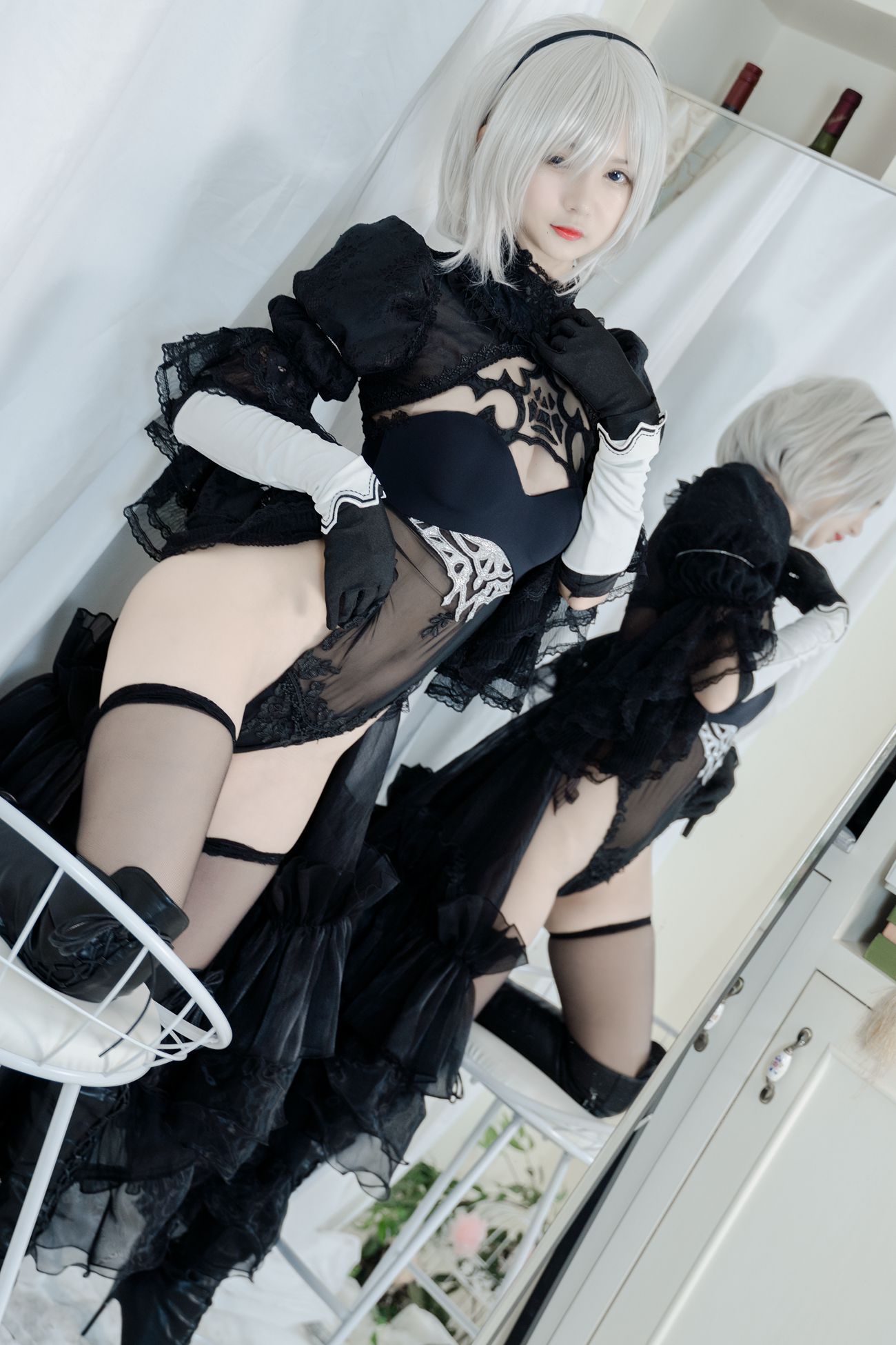 图片[8]-51酱 – 2B黑婚纱[53P] – 速更版-美库