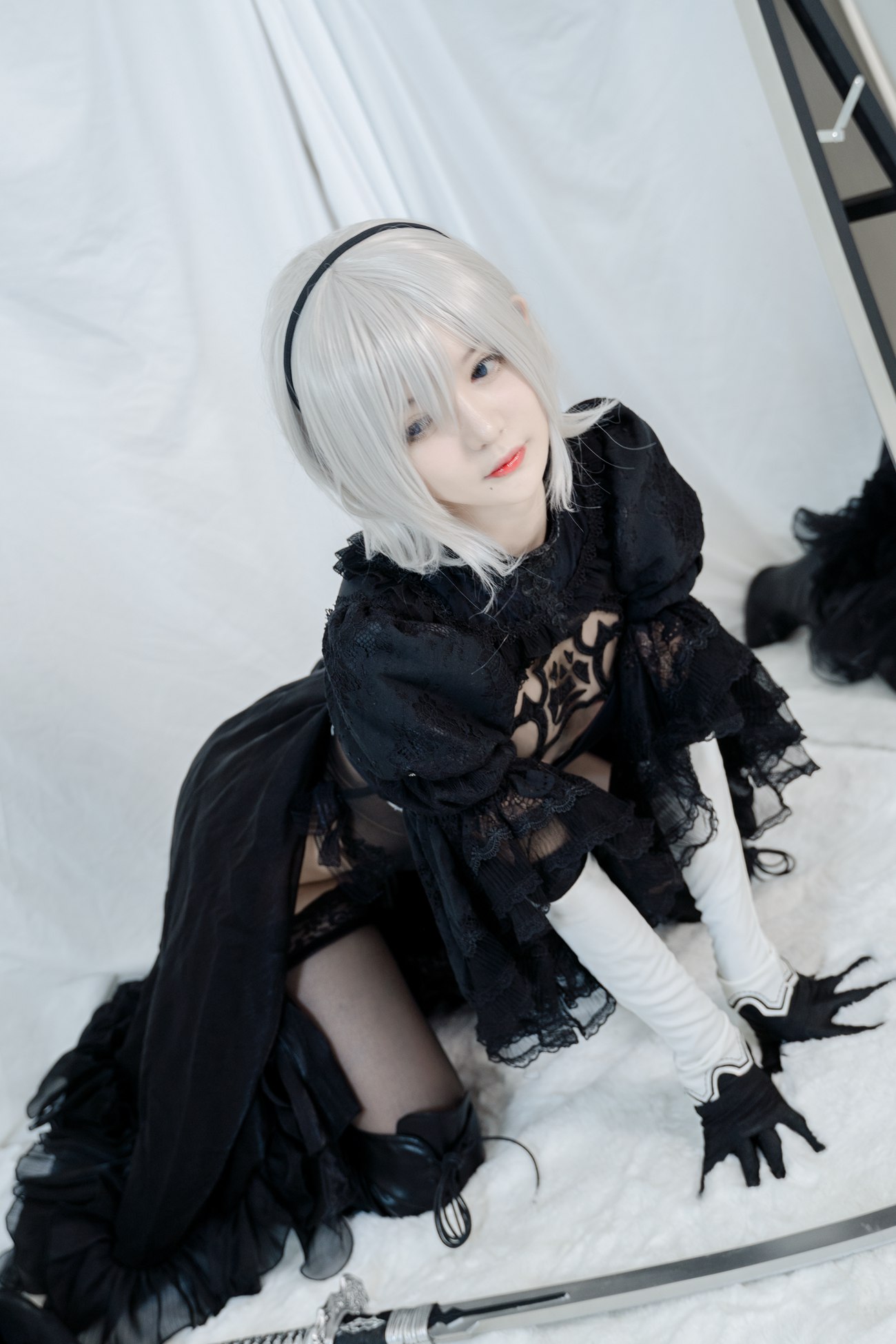 图片[9]-51酱 – 2B黑婚纱[53P] – 速更版-美库