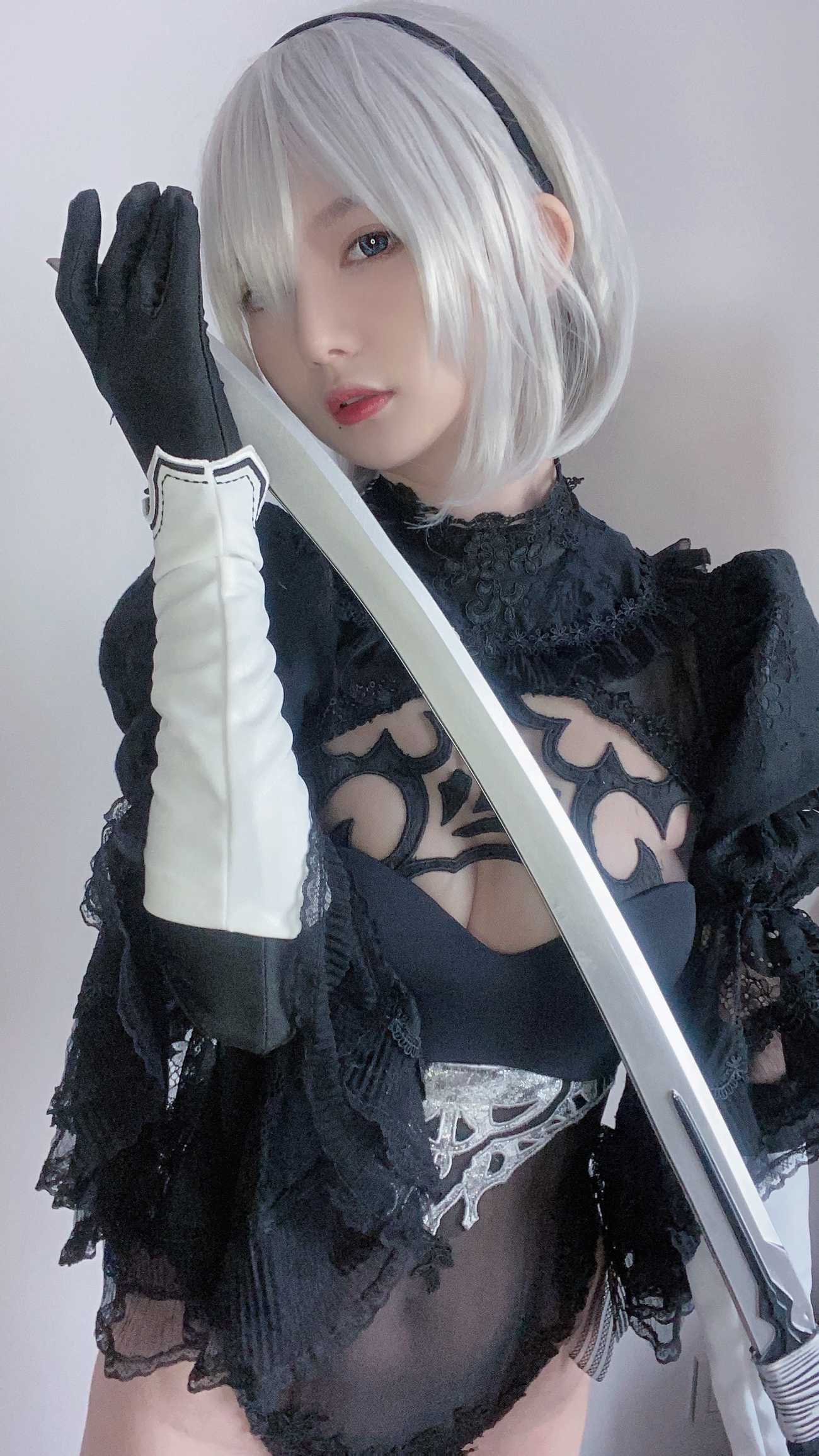 图片[25]-51酱 – 2B黑婚纱[53P] – 速更版-美库