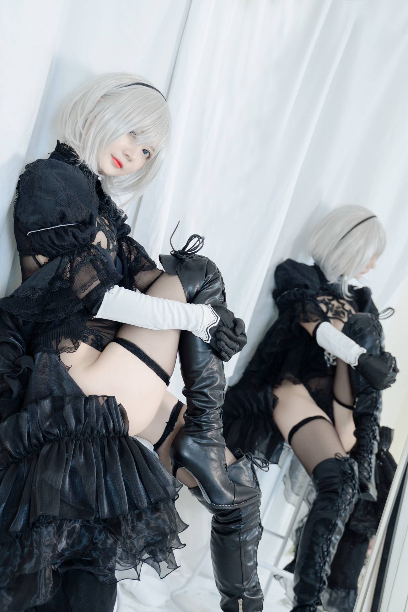 图片[54]-51酱 – 2B黑婚纱[53P] – 速更版-美库