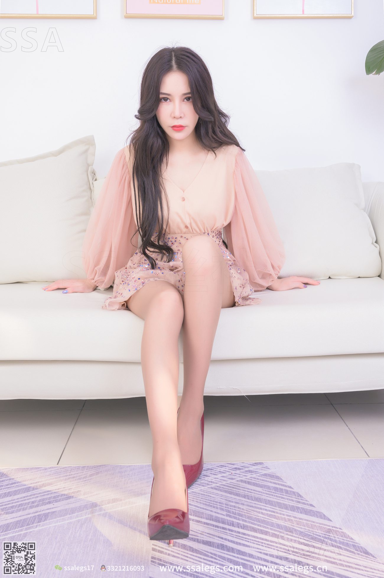 图片[26]-[SSA丝社]超清写真 NO.312 娜娜御姐的红色高跟鞋咖啡丝美腿[148P] – 速更版-美库