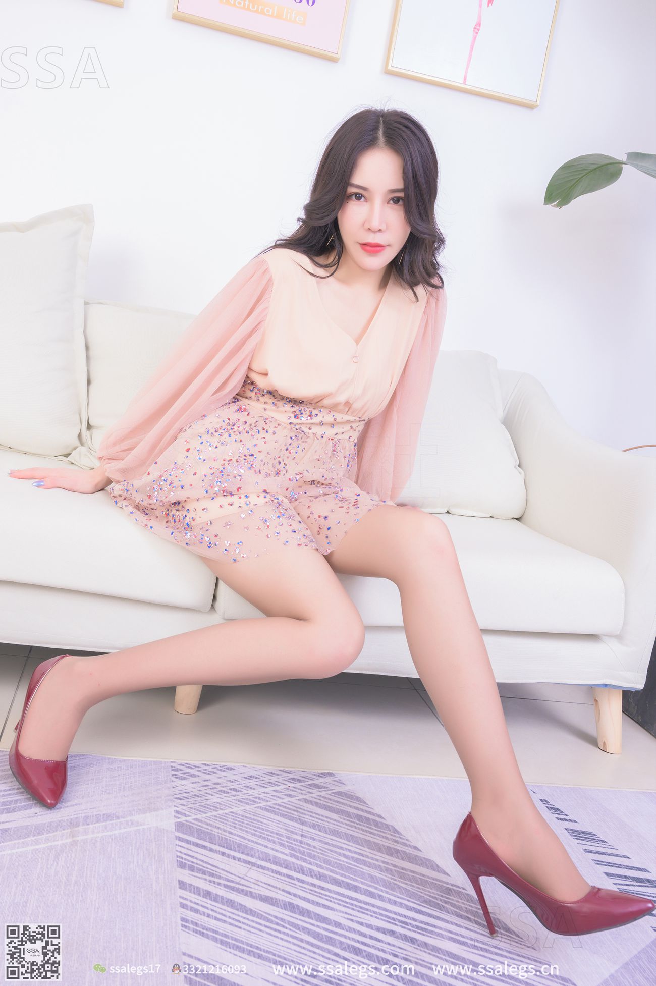 图片[48]-[SSA丝社]超清写真 NO.312 娜娜御姐的红色高跟鞋咖啡丝美腿[148P] – 速更版-美库