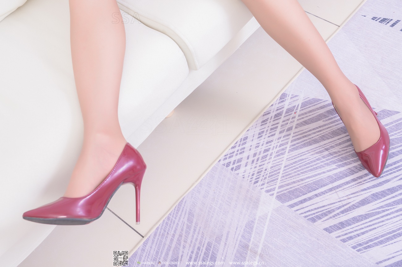 图片[128]-[SSA丝社]超清写真 NO.312 娜娜御姐的红色高跟鞋咖啡丝美腿[148P] – 速更版-美库