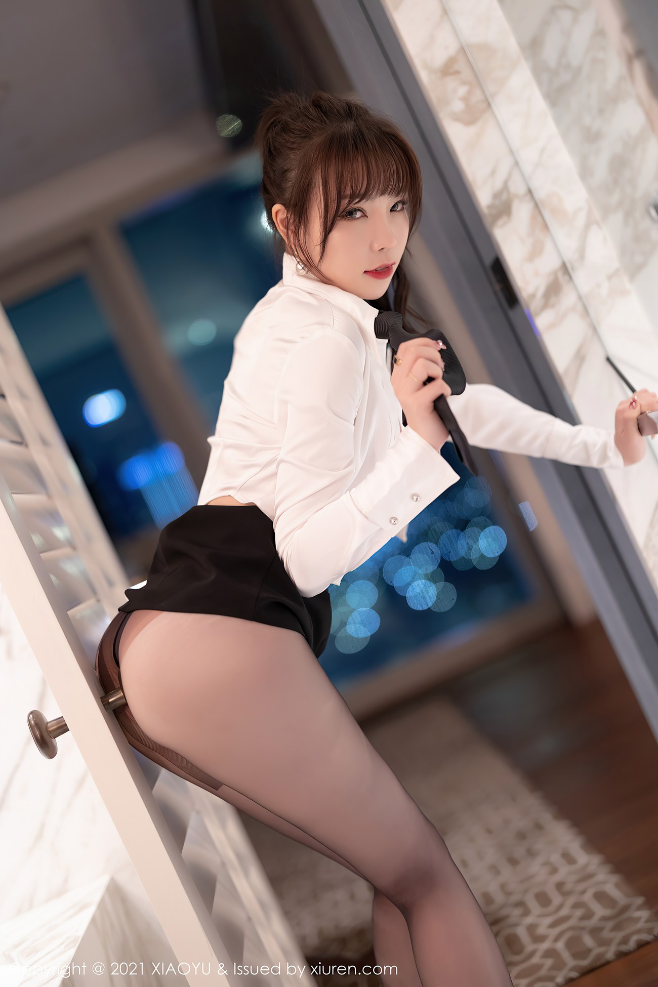 图片[59]-[XIAOYU语画界] 2021.12.27 VOL.684 芝芝Booty 御姐黑丝[99P] – 速更版-美库