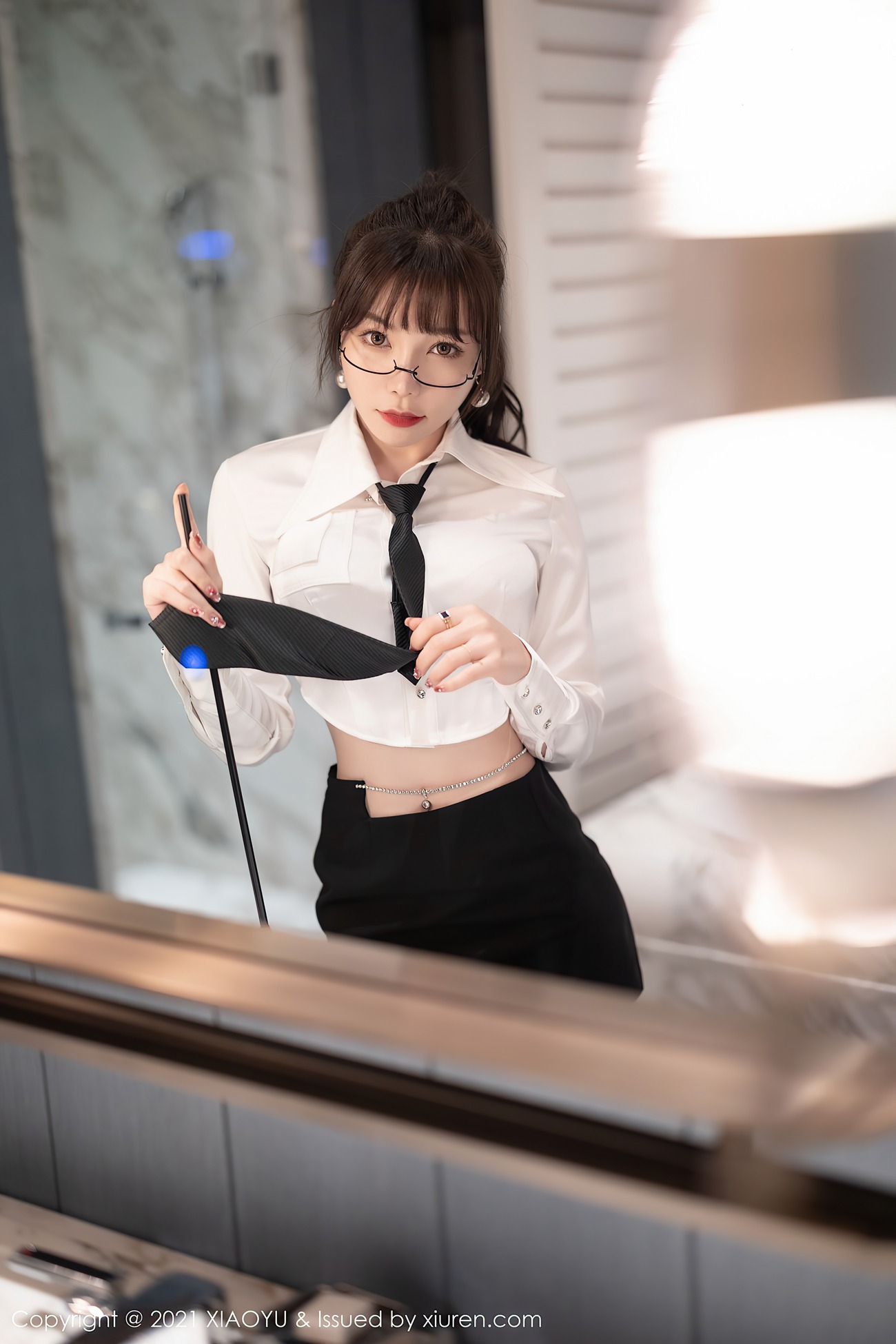 图片[99]-[XIAOYU语画界] 2021.12.27 VOL.684 芝芝Booty 御姐黑丝[99P] – 速更版-美库