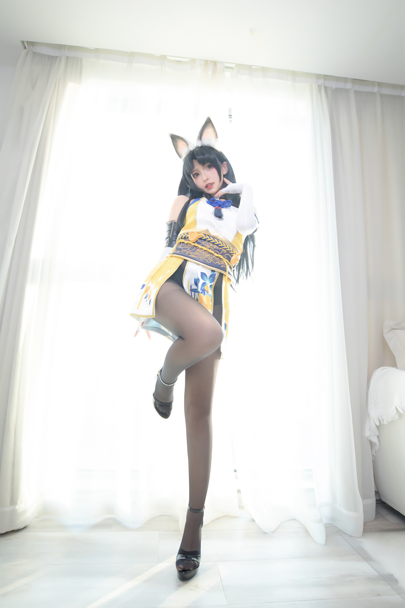 图片[38]-萝莉神楽板真冬之黑丝胡桃 [75P] – 速更版-美库