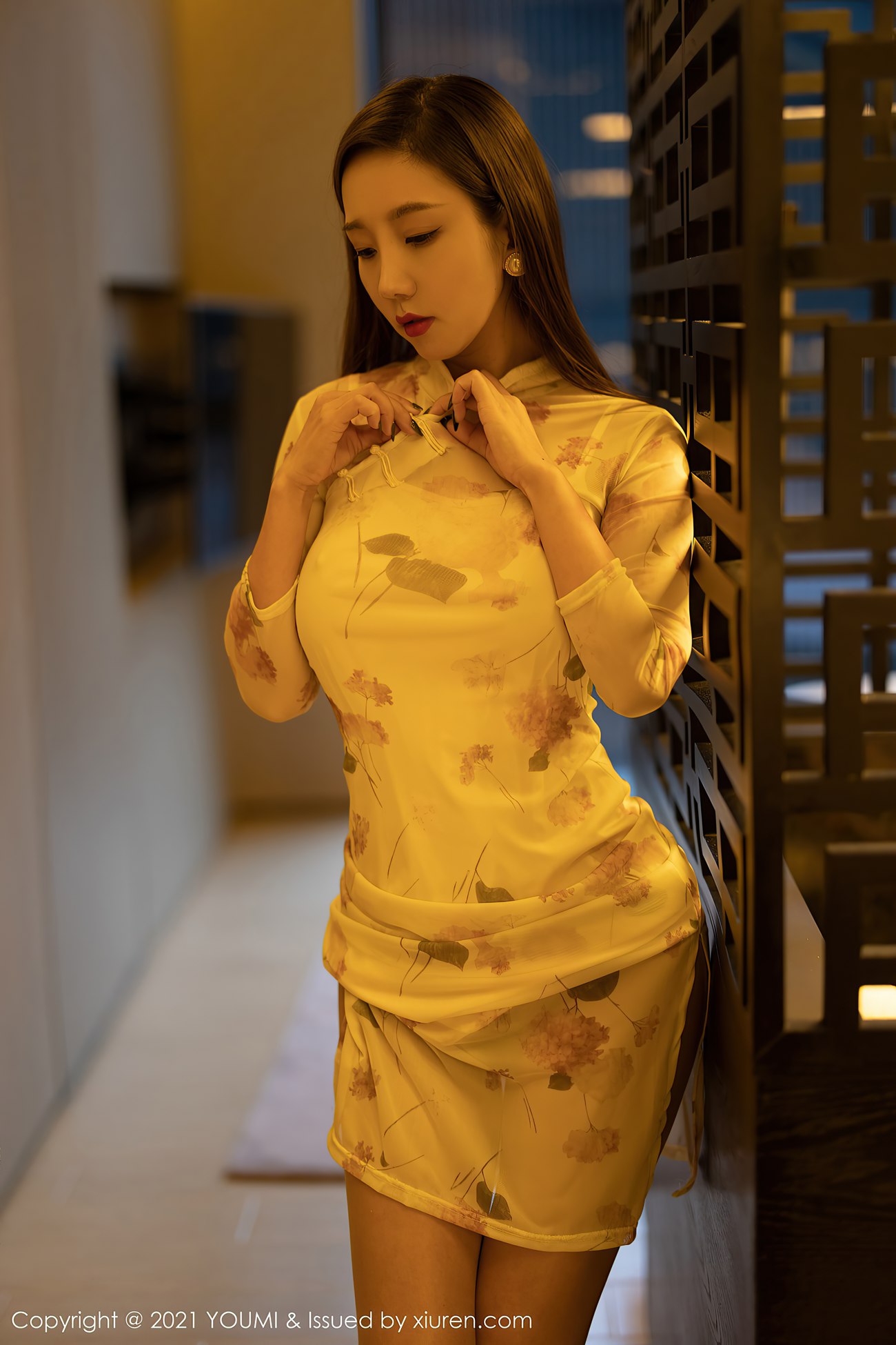 图片[9]-[YouMi尤蜜荟]2021.12.20 VOL.732 艾静香[50+1P] – 速更版-美库