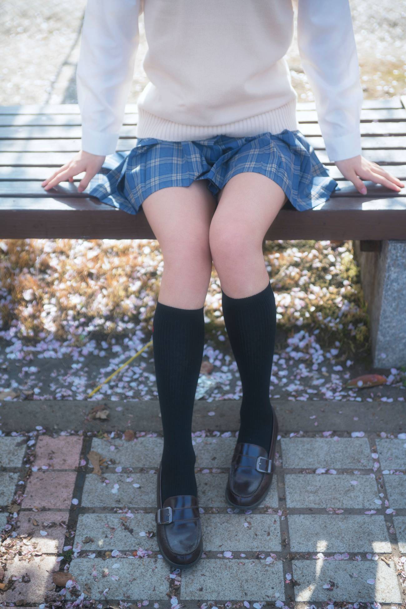 图片[7]-陆卿卿kyokyo – 樱花与JK[9P] – 速更版-美库