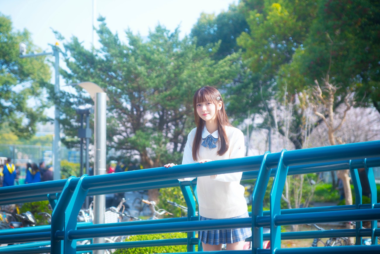 图片[9]-陆卿卿kyokyo – 樱花与JK[9P] – 速更版-美库