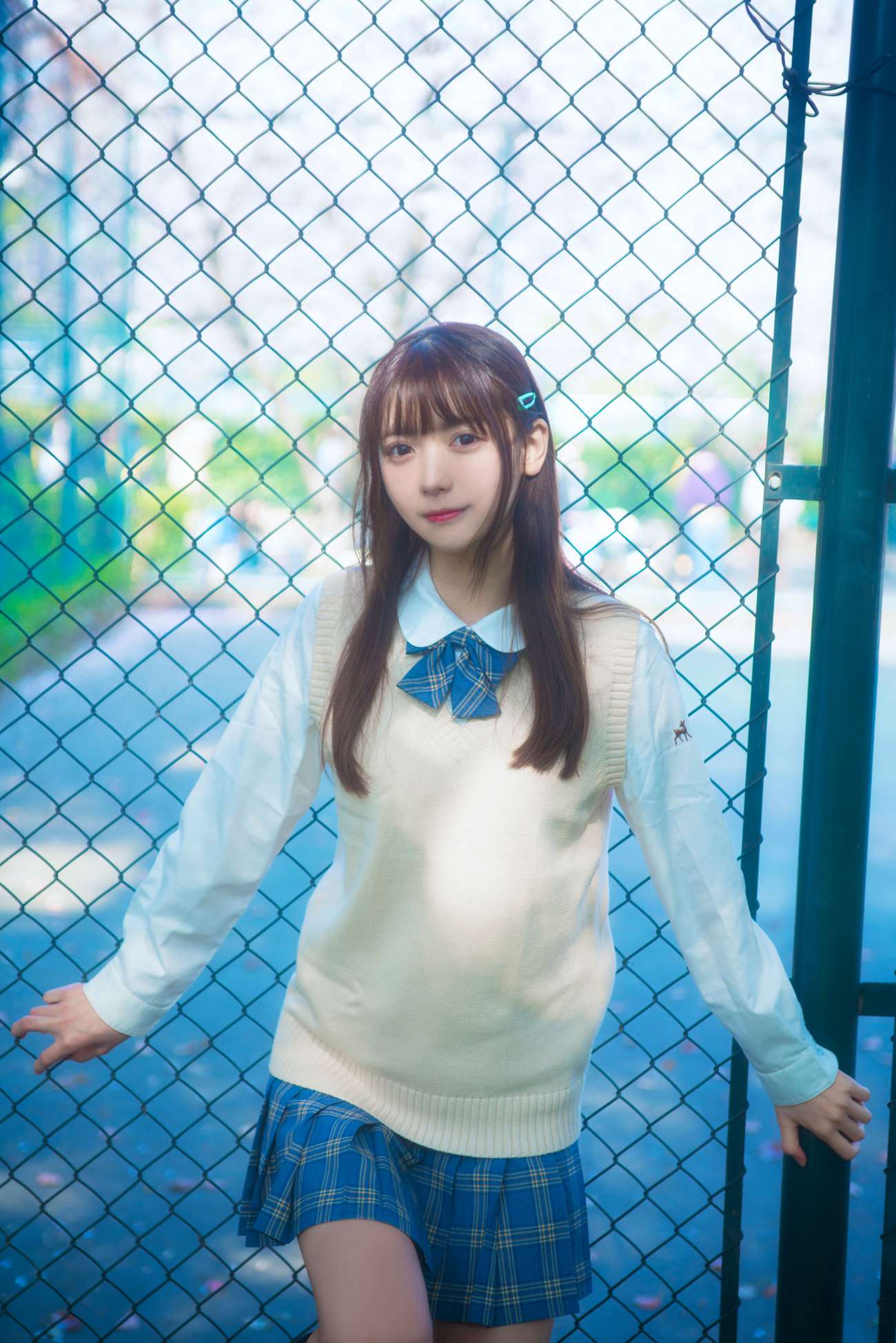 图片[10]-陆卿卿kyokyo – 樱花与JK[9P] – 速更版-美库